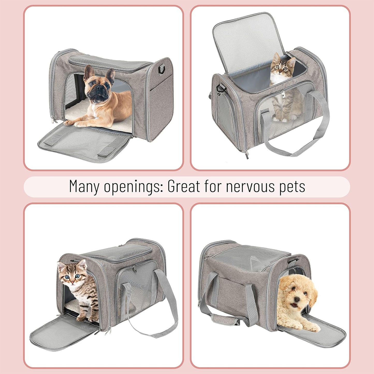 Mr. Pen- Pet Carrier, Cat Carrier, Dog Carrier, Cat Bag Carrier, Cat T