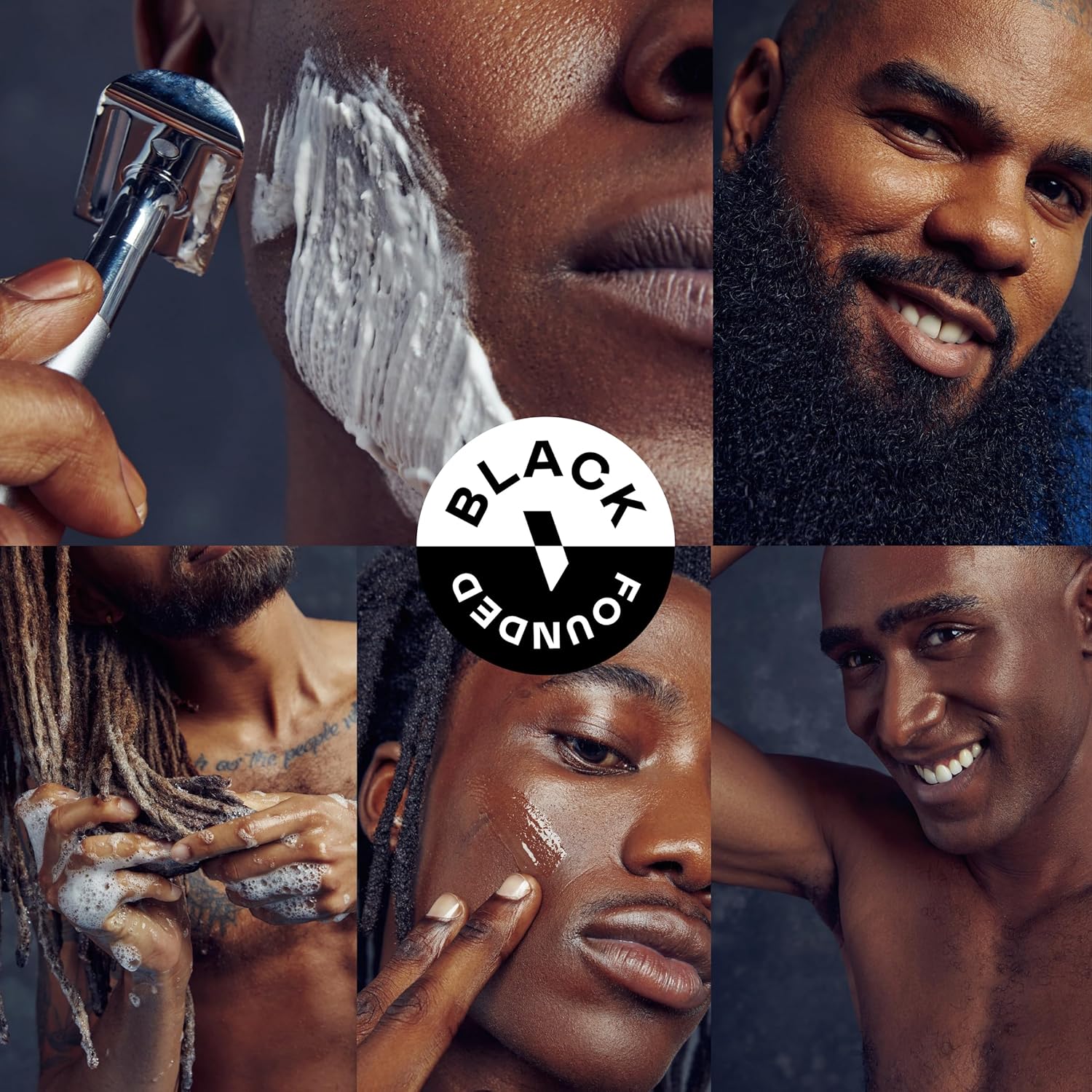 Bevel Beard Balm & Hair Pomade for Waves with Coconut Oil and Shea But