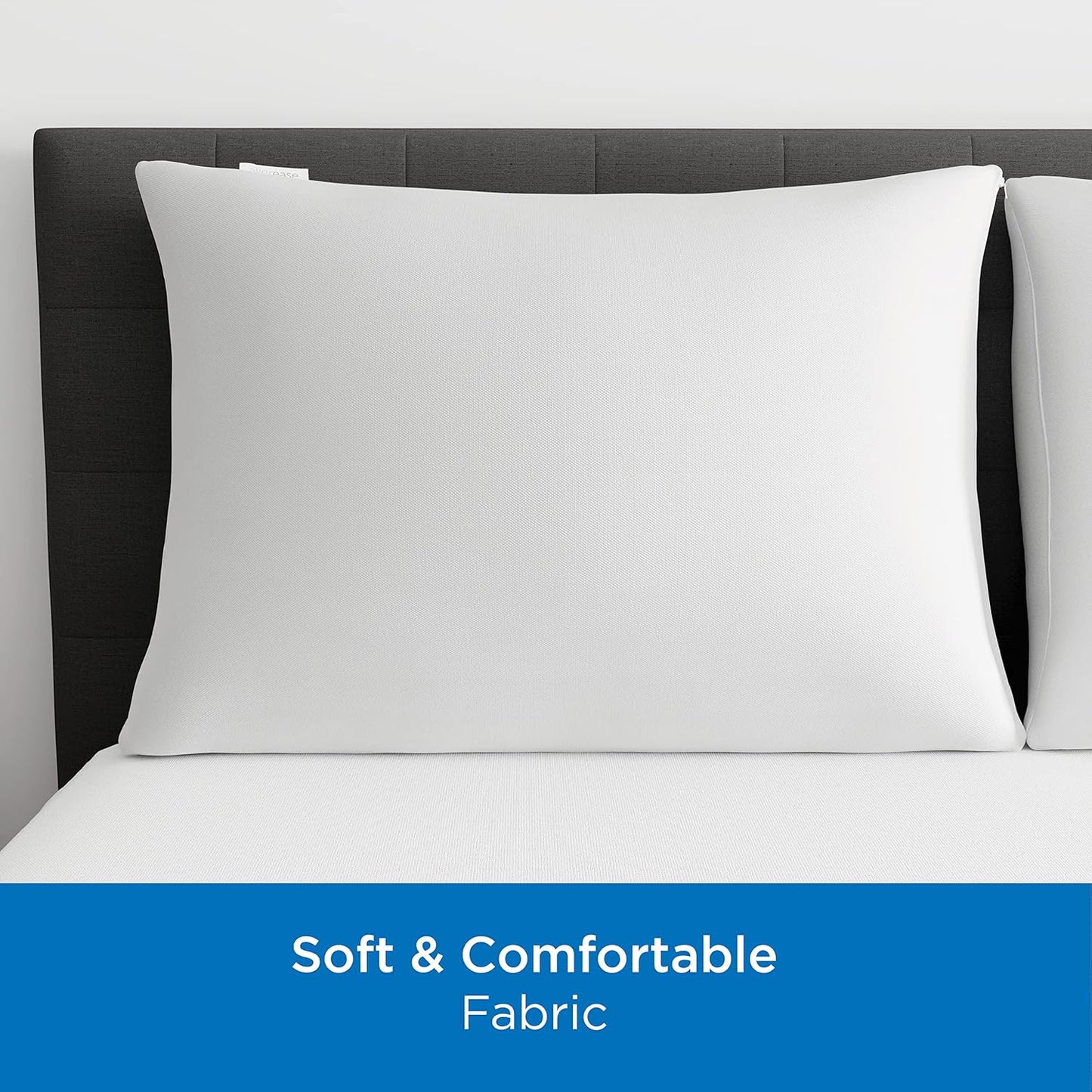 Set of 2 Standard/Queen AllerEase Pillow Protectors - Moisture Wicking