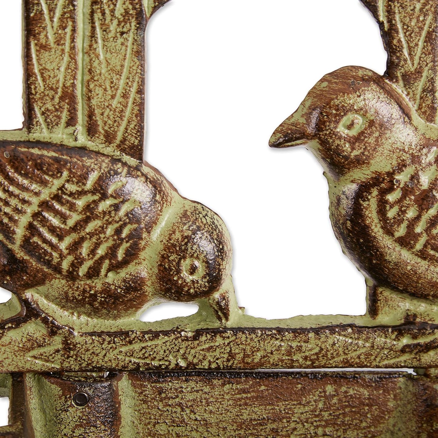 Accent Plus Wall Mounted Cast Iron Bird Feeder