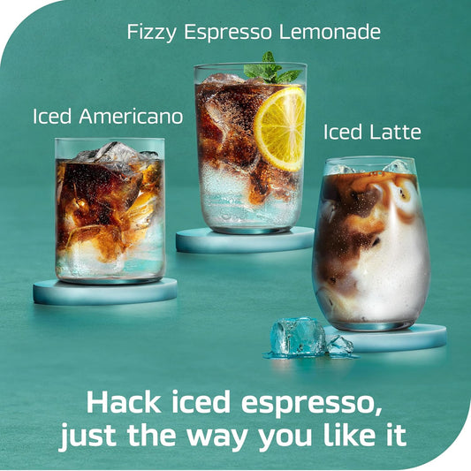NESCAFÉ Espresso Concentrate Black, Instant Espresso Coffee Concentrate, Cold Brew Style, Iced Coffee Style Drinks, 10 fl oz
