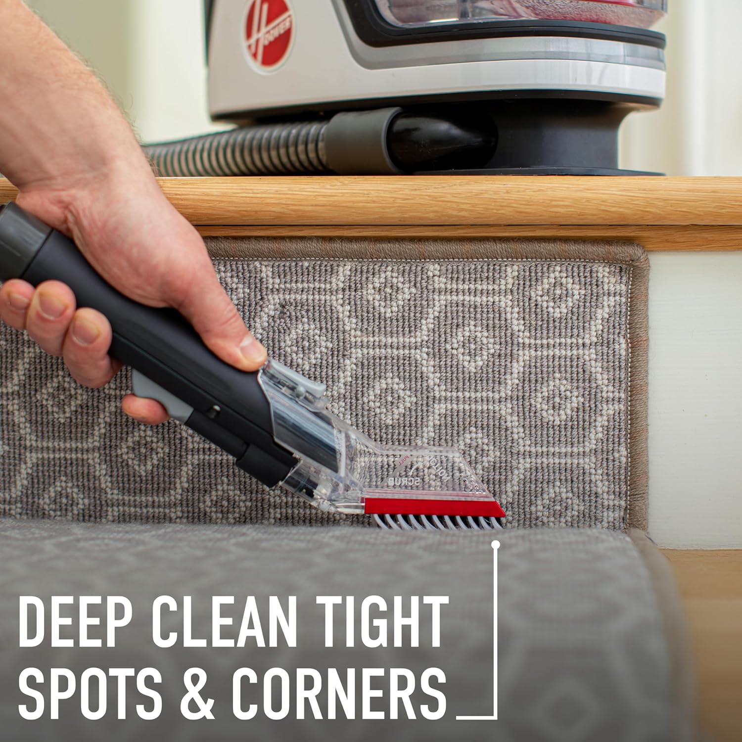 Hoover CleanSlate Plus Portable Carpet + Upholstery Spot Cleaner Machi