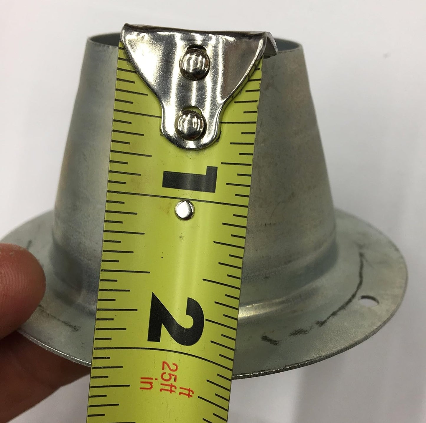 Tall Mini Funnel, Silver, Metal, 2.75" Wide, 2" Tall, Wild Bird Feeder Accessory