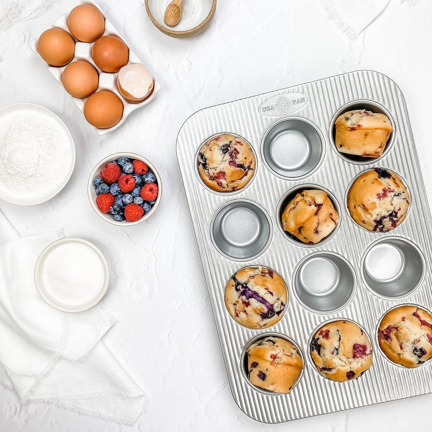 USA Pan 6 Piece Nonstick Bakeware Set