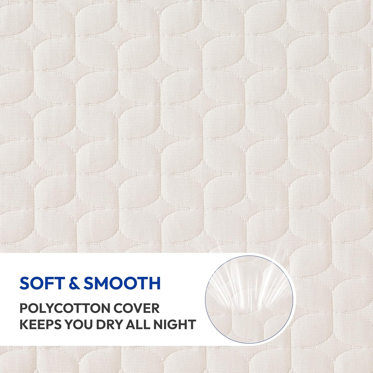 6 Inch Twin Size Mattress, Firm Gel Memory Foam Twin Mattress in a Box, Firm Back Support for Pressure Relief & Spinal Alignment, CertiPUR-US Certified, Fiberglass-Free