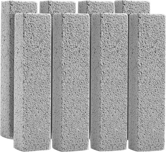 8 Pack Pumice Stone for Toilet Bowl Cleaning, Scouring Stick Remove To
