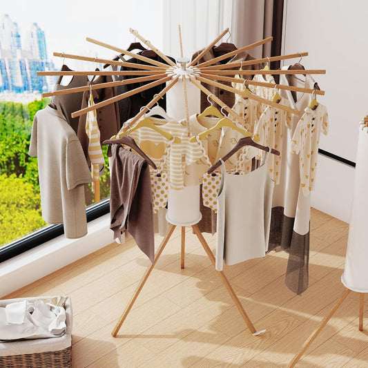 Clothes Drying Rack Tripod,Drying Rack Clothing,Laundry Drying Rack,Fl