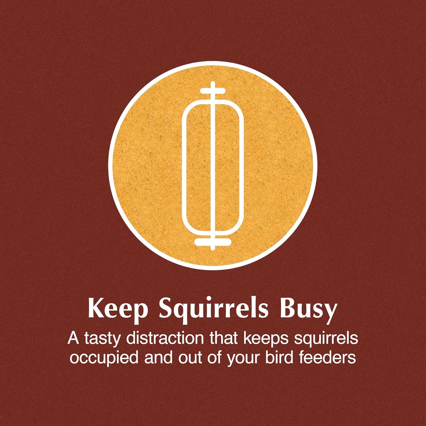 C&S Sweet Corn Squirrelog, 6-Pack Refill
