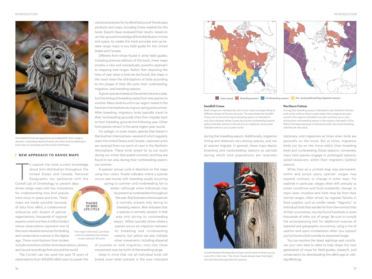 National Geographic Field Guide to the Birds of the United States and 