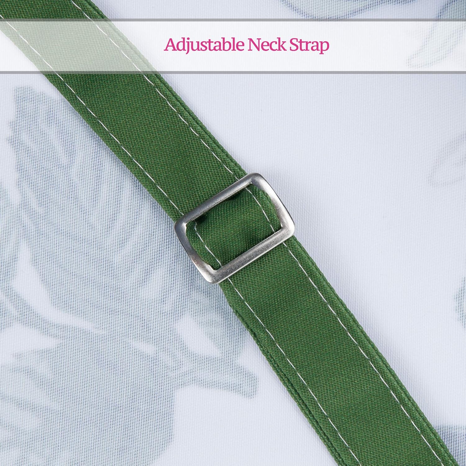 RosieLily Herb Aprons for Women with Pockets Floral Apron Green Apron 