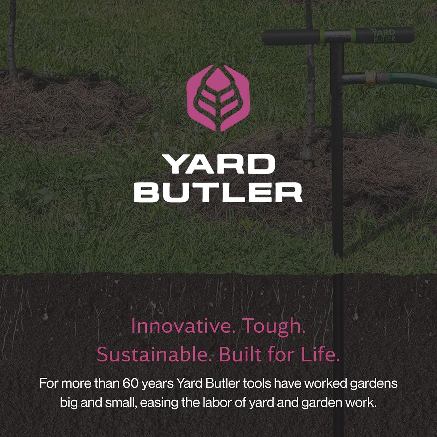 Yard Butler Deep Root Irrigator - Unique Gardening Tool for Irrigation - Deliver Water Directly to Plant Roots - Promote Healthy Growth & Minimize Water Waste - Easy-to-Use Gardening Supplies