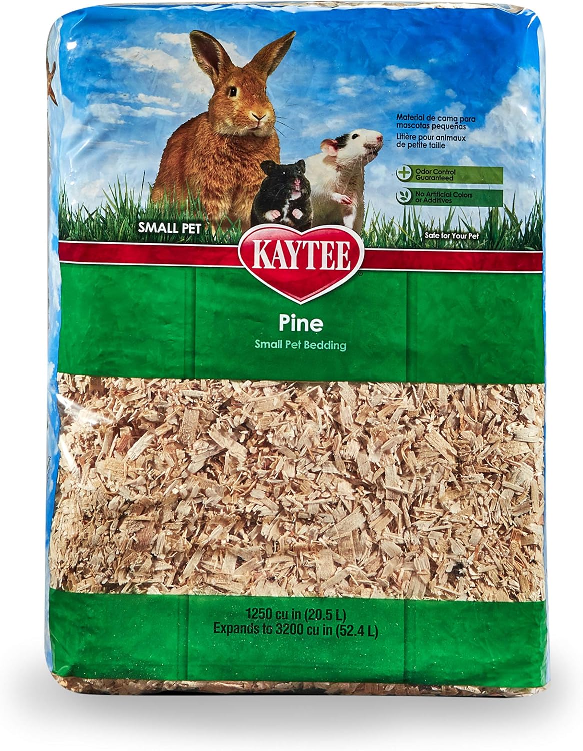 Kaytee Small Animal Pine Bedding For Pet Guinea Pigs, Rabbits, Hamster