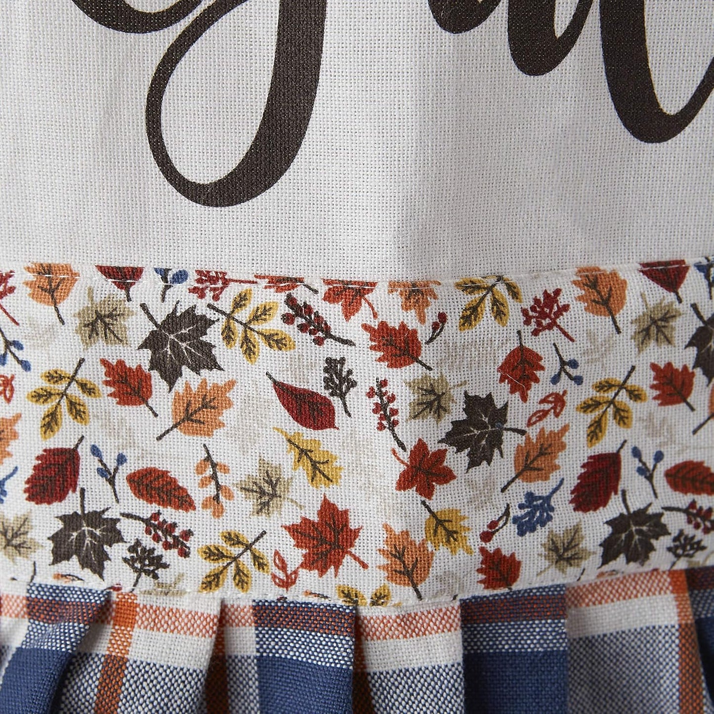 DII Women's Fall & Thanksgiving Kitchen Apron, Adjustable Long Waist T