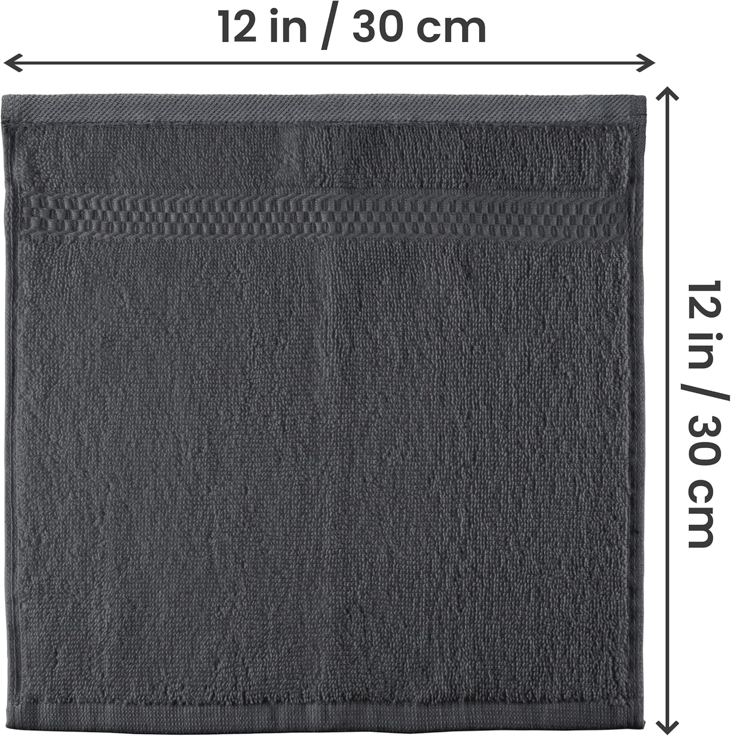 Utopia Towels 12 Pack Premium Wash Cloths Set, 12 by 12 Inches, 100% C