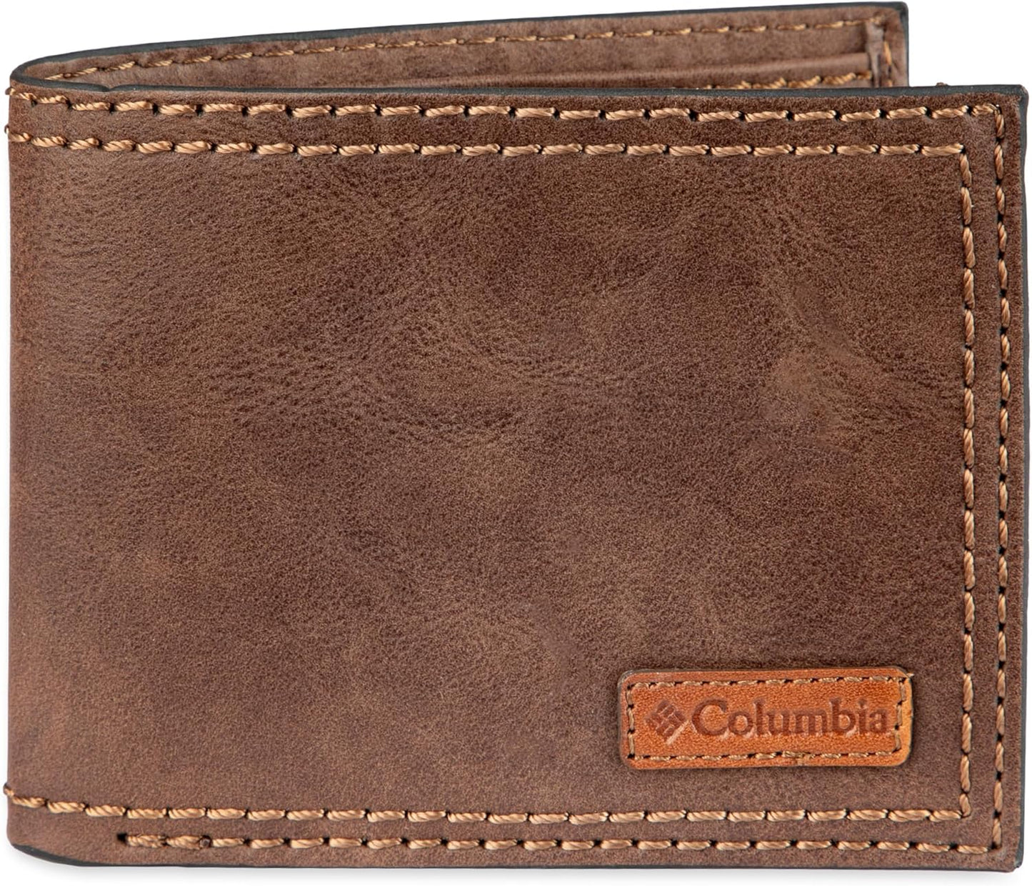 Columbia Mens RFID Slim Bifold Wallet With ID Window