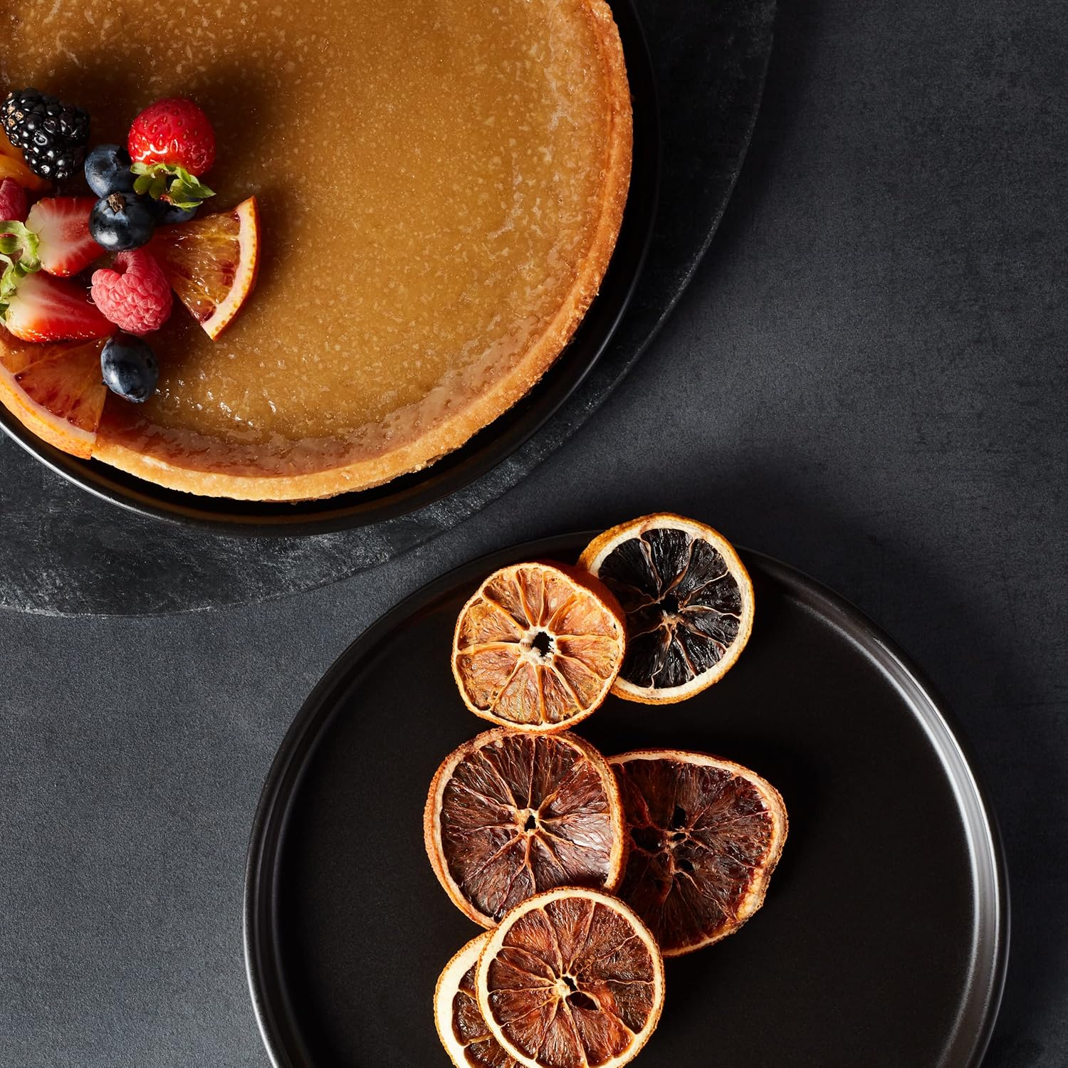 Stone Lain Celina Stoneware 16 Piece Modern Dinnerware Set, Plates and