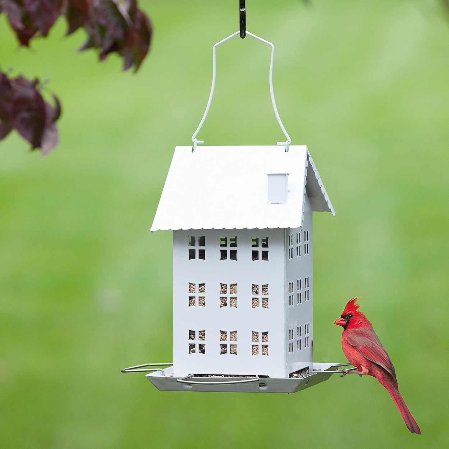 Perky-Pet Farmhouse Wild Bird Feeder - 2.8 lb Wild Bird Seed Capacity,