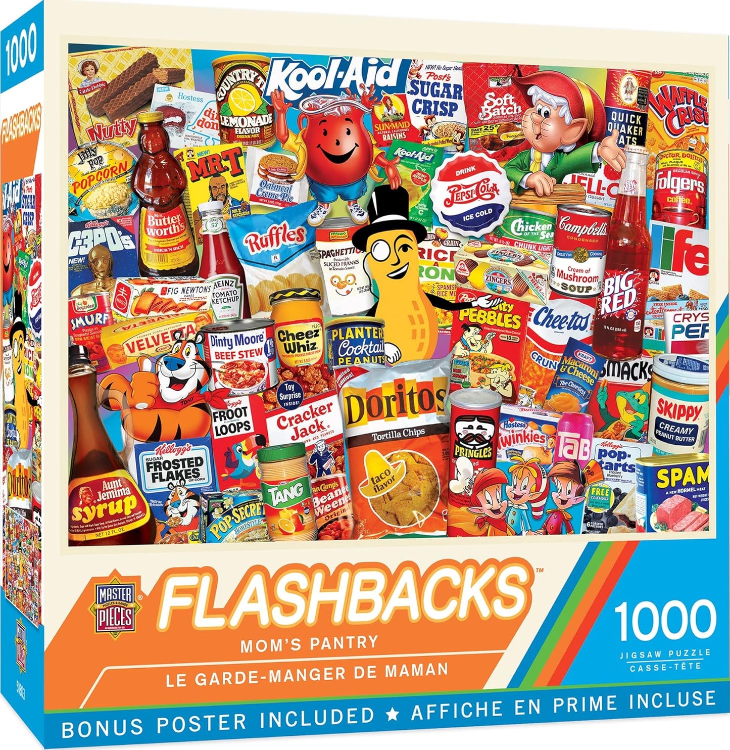 MasterPieces - Mom's Pantry 1000 Piece Jigsaw Puzzle, Fun for Adults &