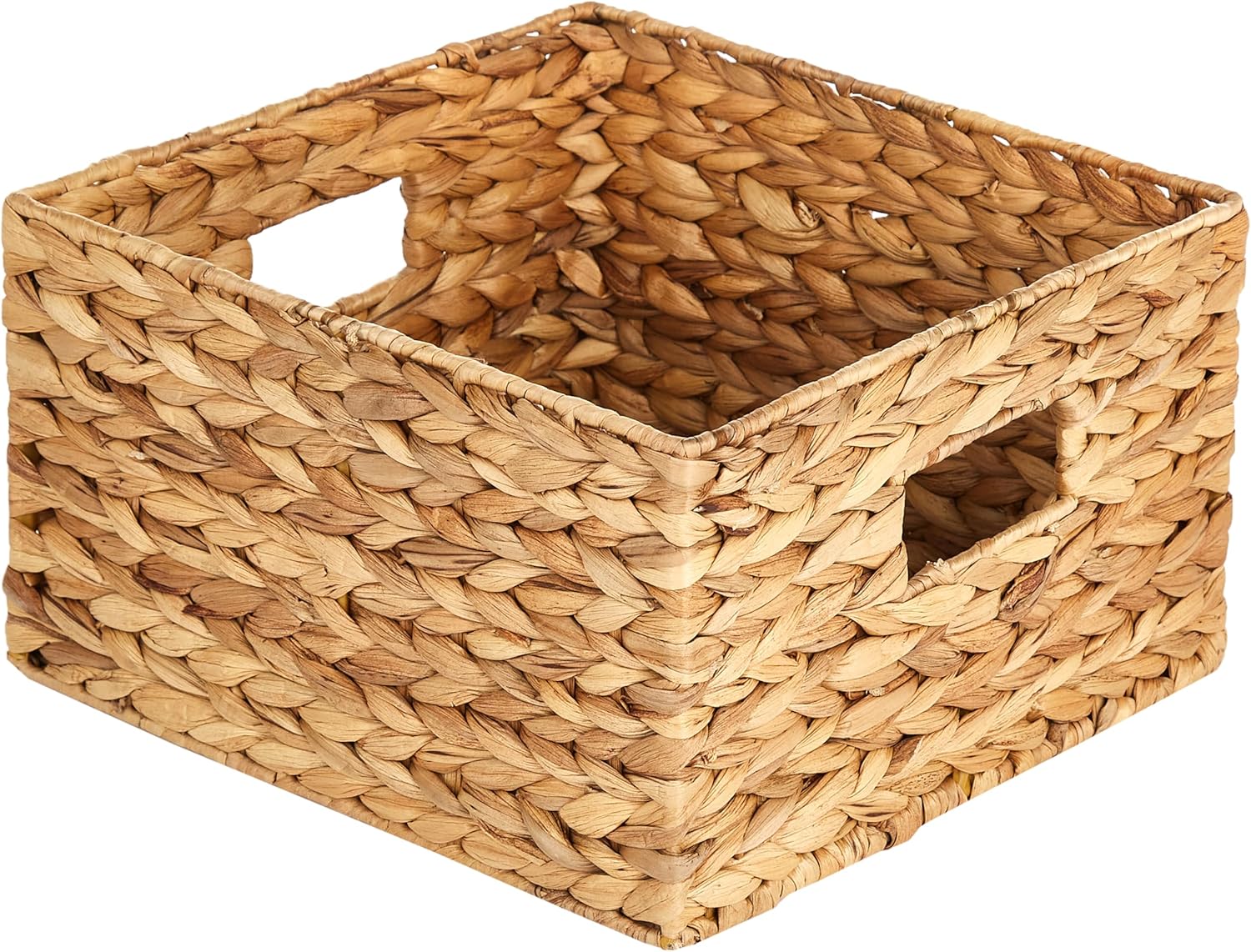 Honey-Can-Do Banana Leaf Storage Baskets –Water Hyacinth Woven Basket,