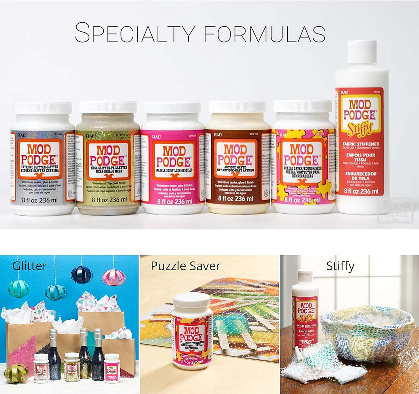 Mod Podge Super Thick Gloss (8-Ounce), CS11297