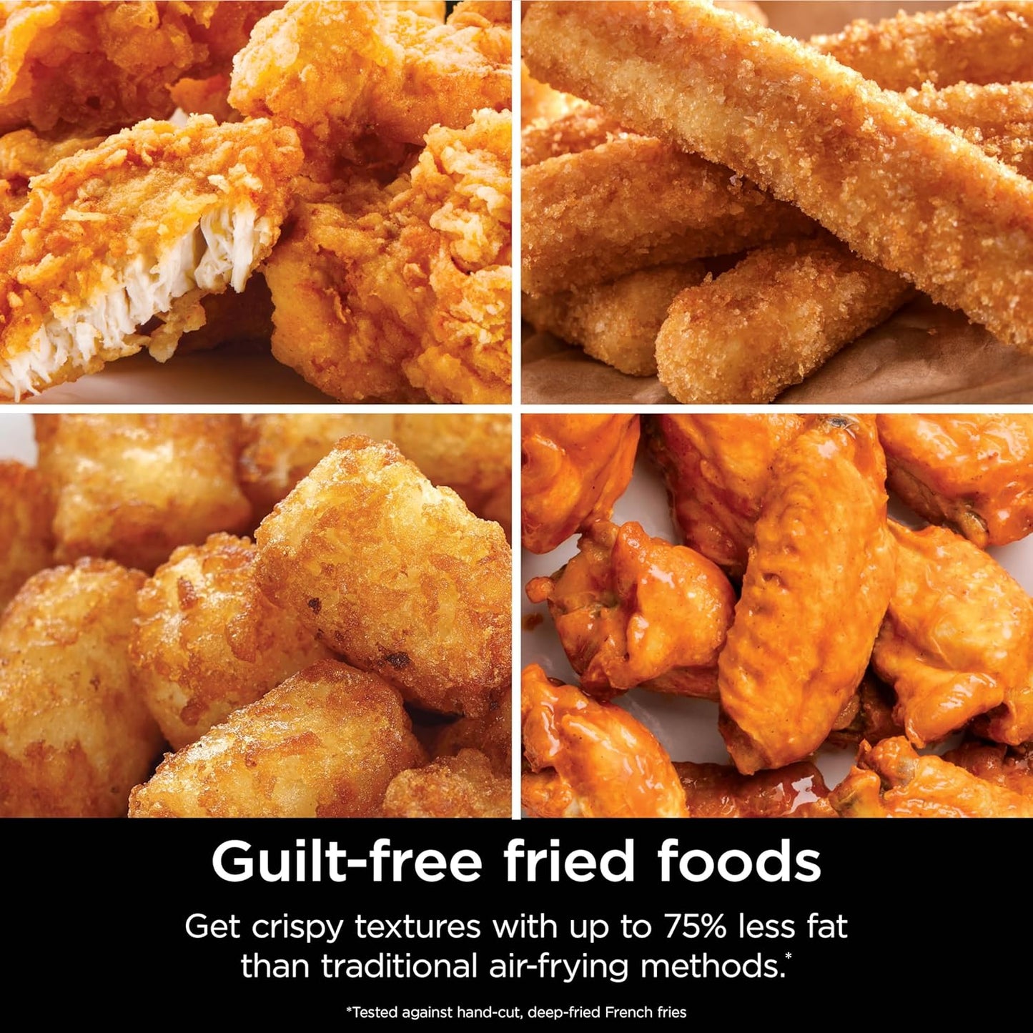 Ninja | Air Fryer | 4-in-1 Pro Air Fry, Roast, Reheat, Dehydrate | 5QT Capacity fits up to 4lbs of French Fries | 400F Max Temp | Nonstick Basket & Crisper Plate | 120V | Grey | AF141