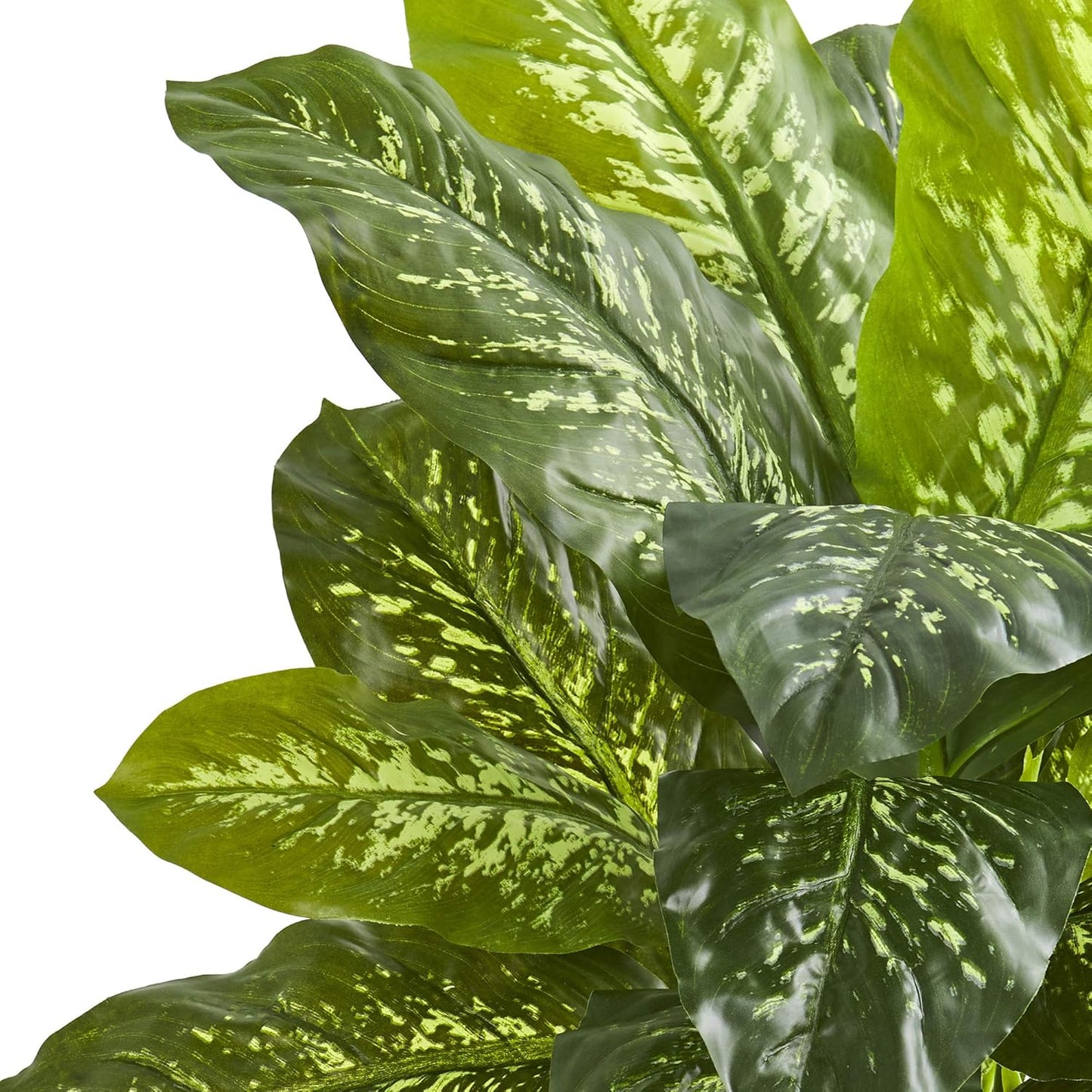 Nearly Natural 34in. Dieffenbachia Artificial Plant (Real Touch)