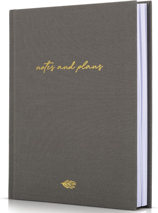 Aesthetic Daily Planner And Notebook With Hourly Schedule - Modern Har