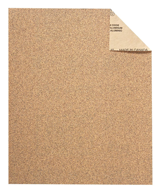 3M Sandpaper, 220 Grit, 5 Sheets, 9 in x 11 in, Sands Paint, Wood & Metal, Great For General Purpose Sanding, Very Fine Aluminum Oxide Sand Paper (9000NA-20)
