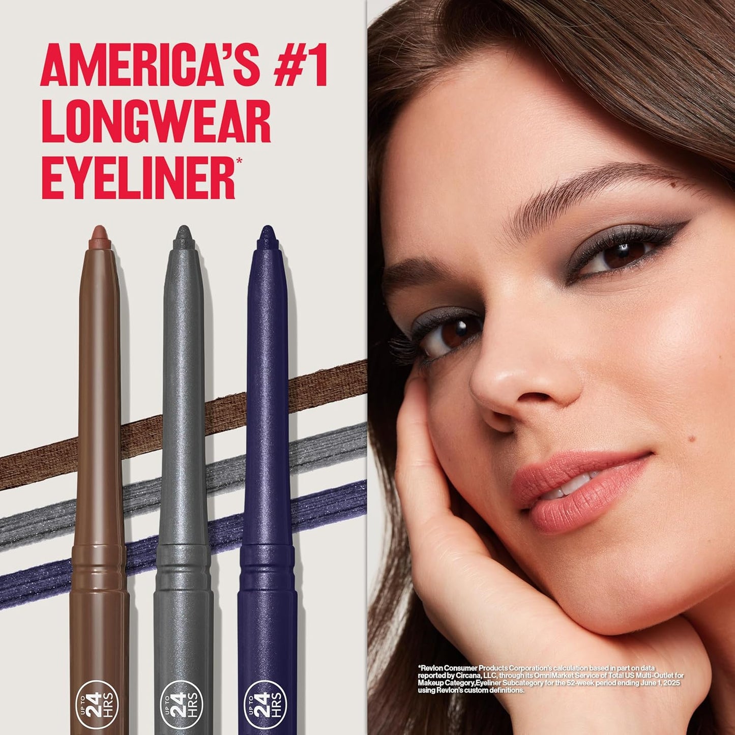 Revlon ColorStay Pencil Waterproof Eyeliner, Smudge-Proof, Eye Makeup 