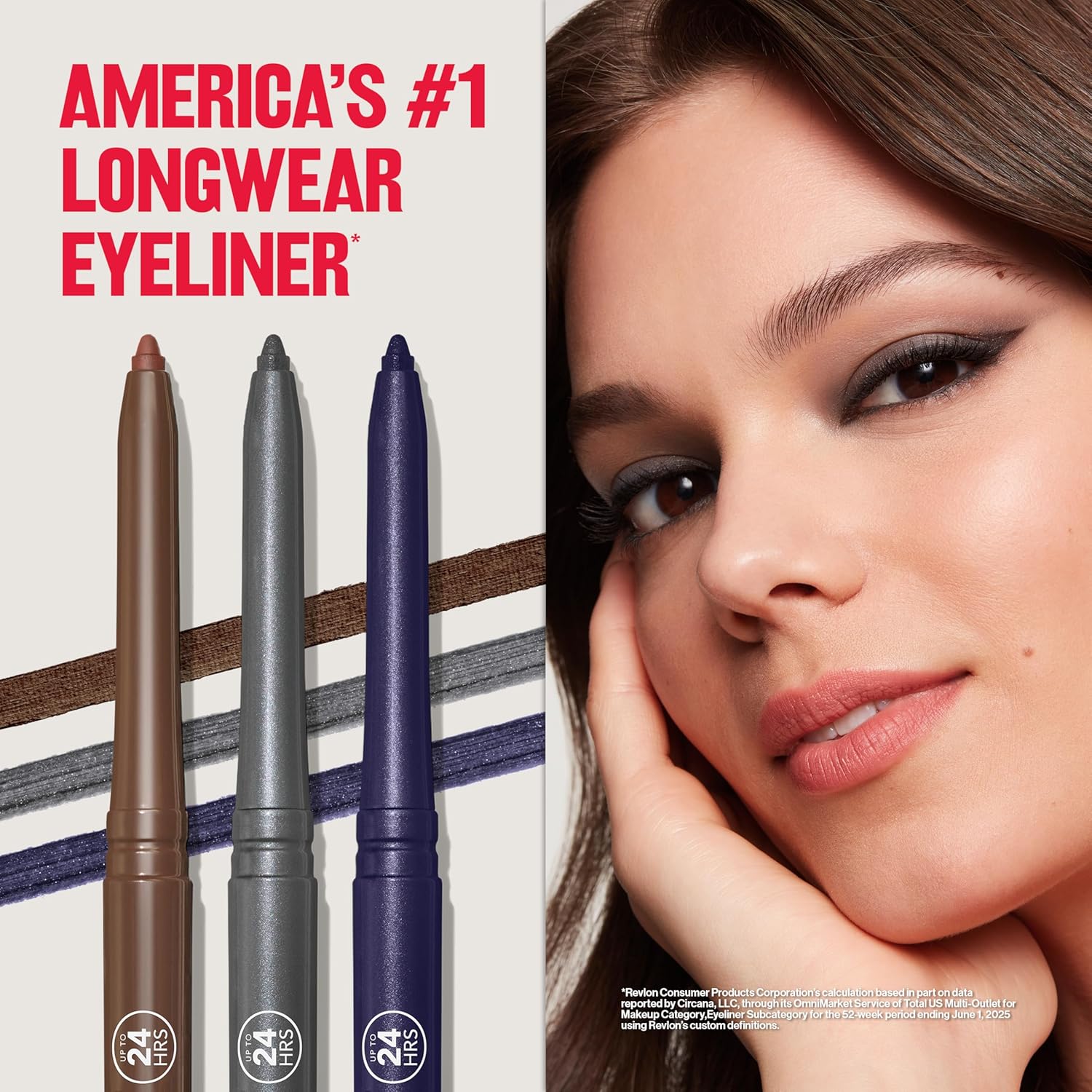 Revlon ColorStay Pencil Waterproof Eyeliner, Smudge-Proof, Eye Makeup 