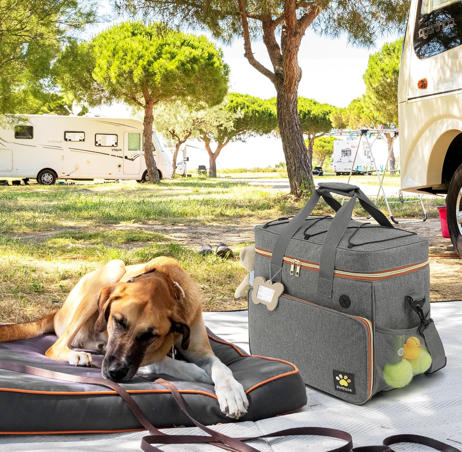 Dog Travel Bag for Traveling| Week Away/Overnight Dog Travel Accessori