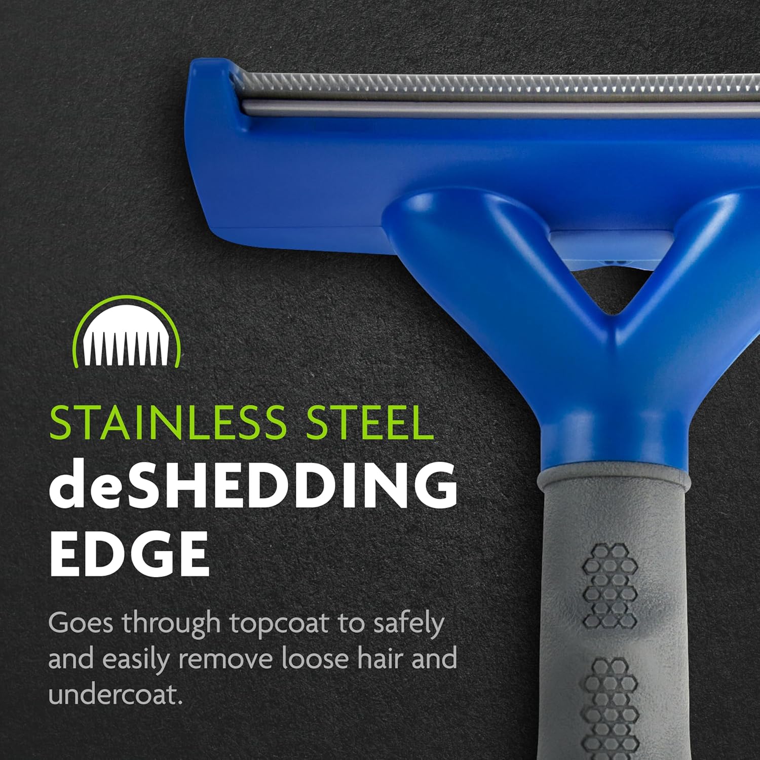 FURminator Undercoat Deshedding Tool for Dogs, Deshedding Brush for Do