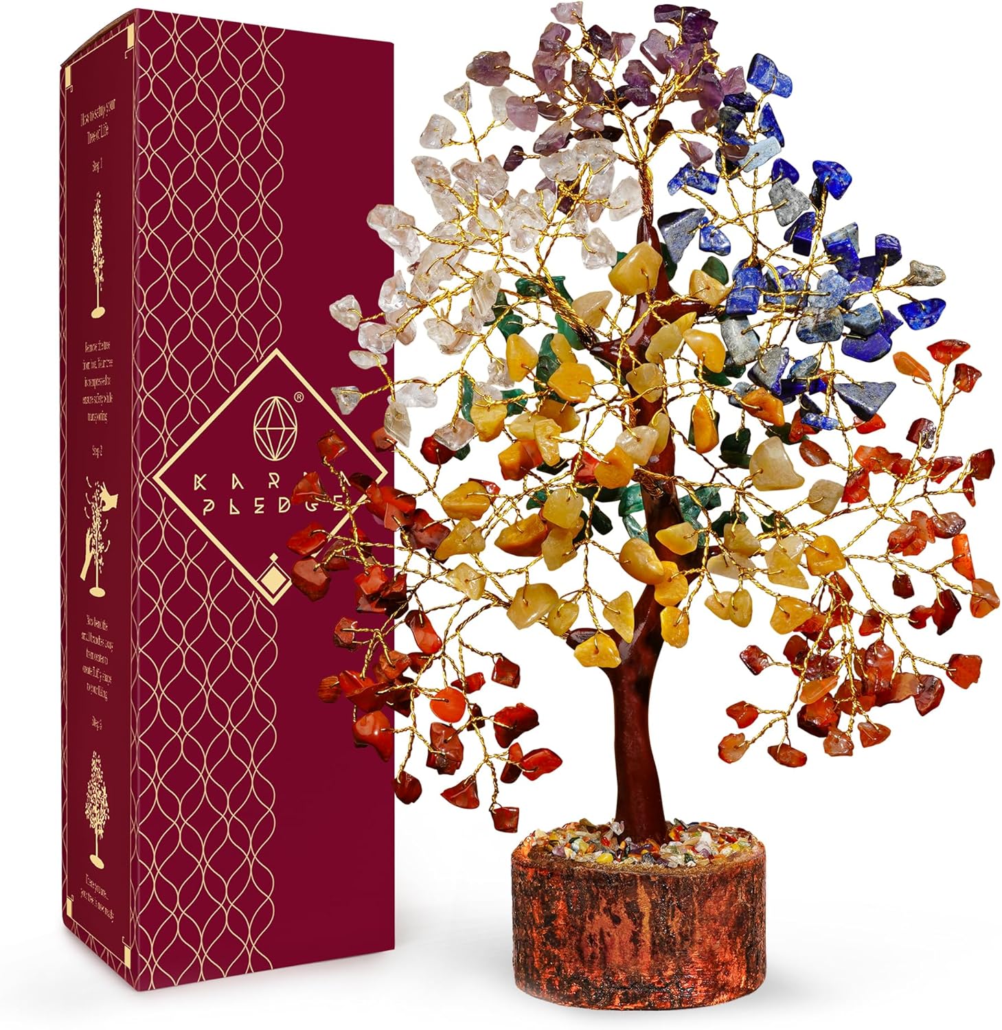Crystal Tree of Life 7 Chakra Birthday Gifts for Women, Unique Gifts f