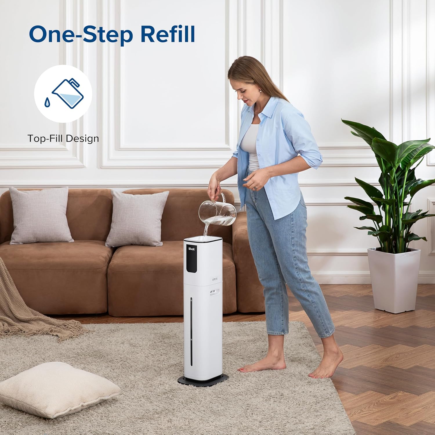 LEVOIT OasisMist 1000S (10L) Smart Humidifier for Home Large Room Bedr