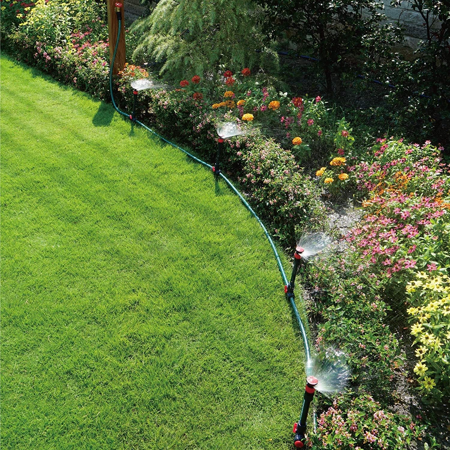 Eden 98063 Multi-Adjustable Flex Design Above Ground Irrigation Garden