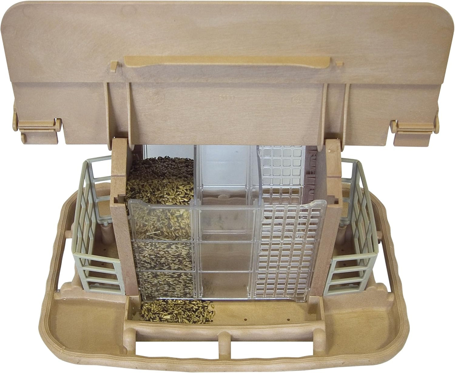 Marchioro Jok 2 Sheltered Feeder for Wild Birds, 9 inches
