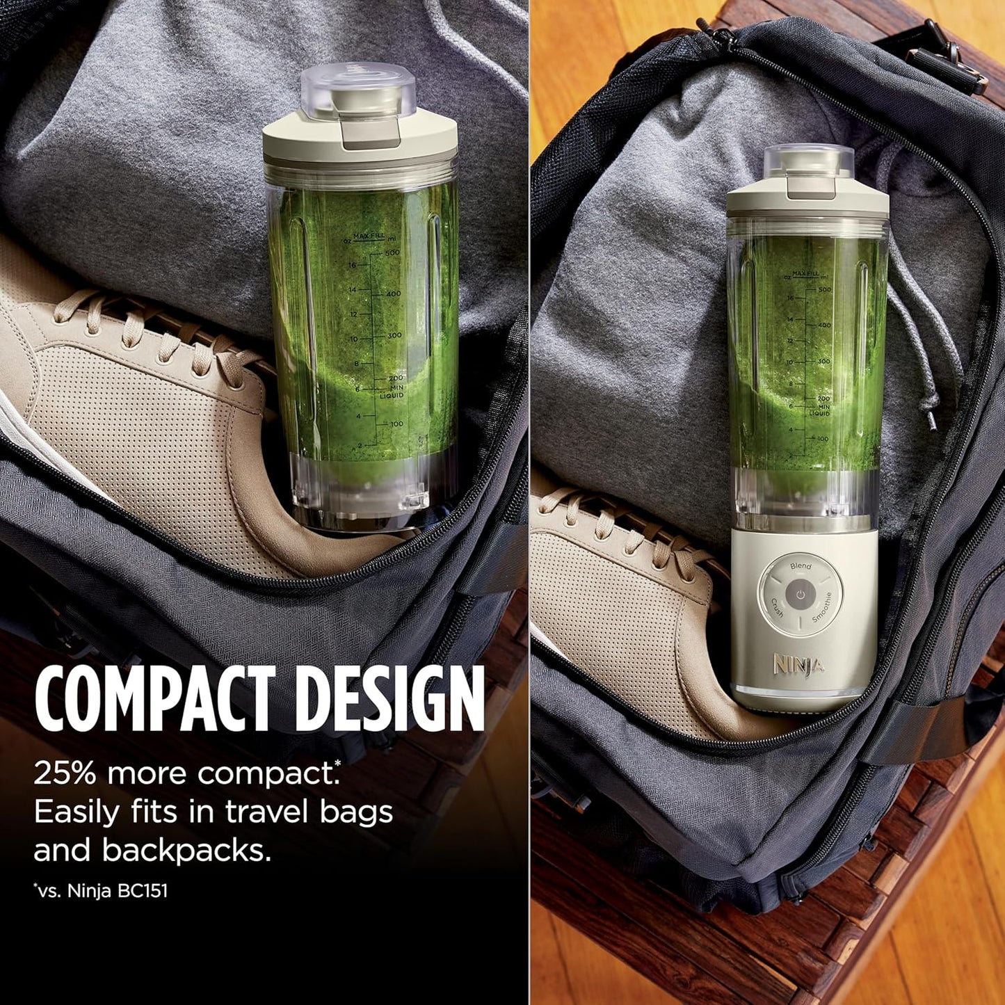 Ninja Blast Max, Portable Blender + Twist & Go, Personal Smoothie, Ble