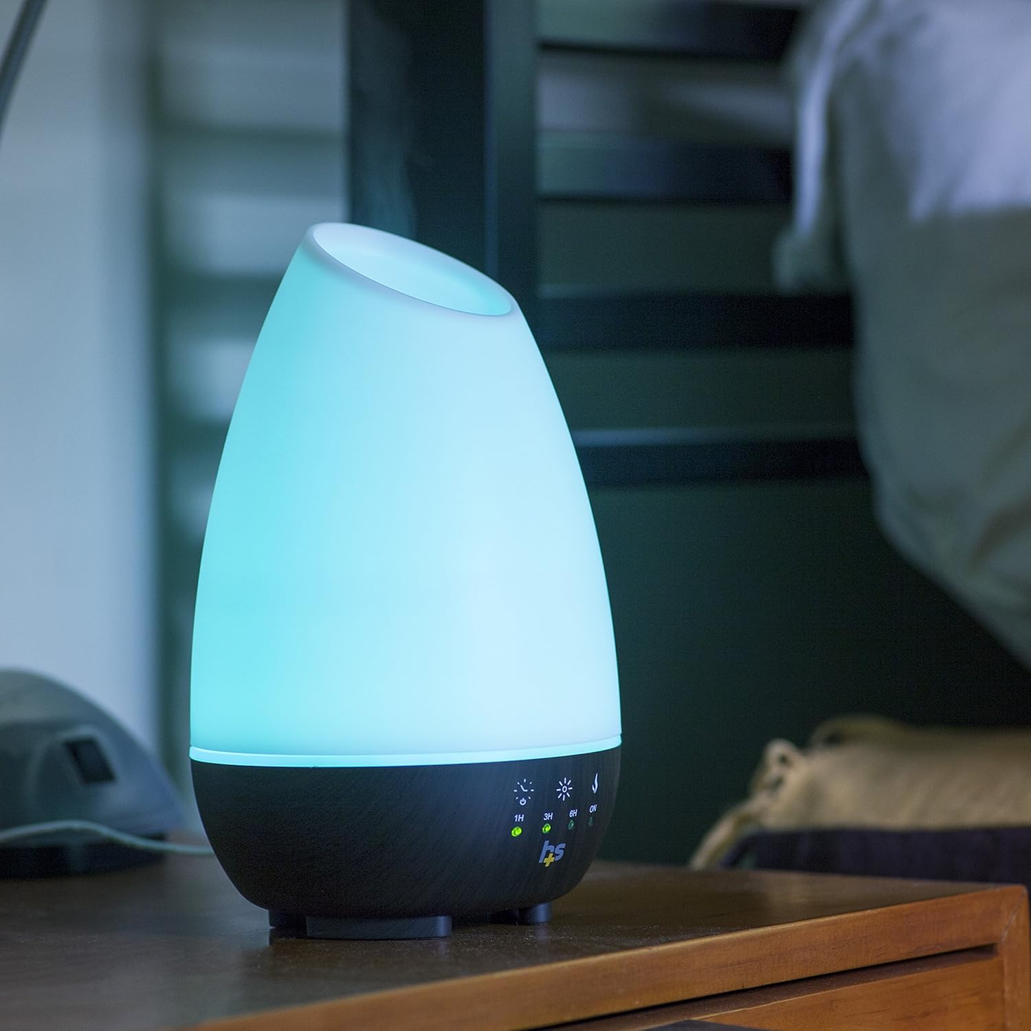 HealthSmart 500ML Essential Oil Diffuser for Large Rooms, Cool Mist Hu