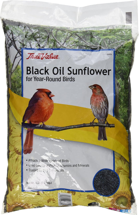 jrk seed & turf supply b110005t True Value, 5 LB, Black Oil Sunflower 