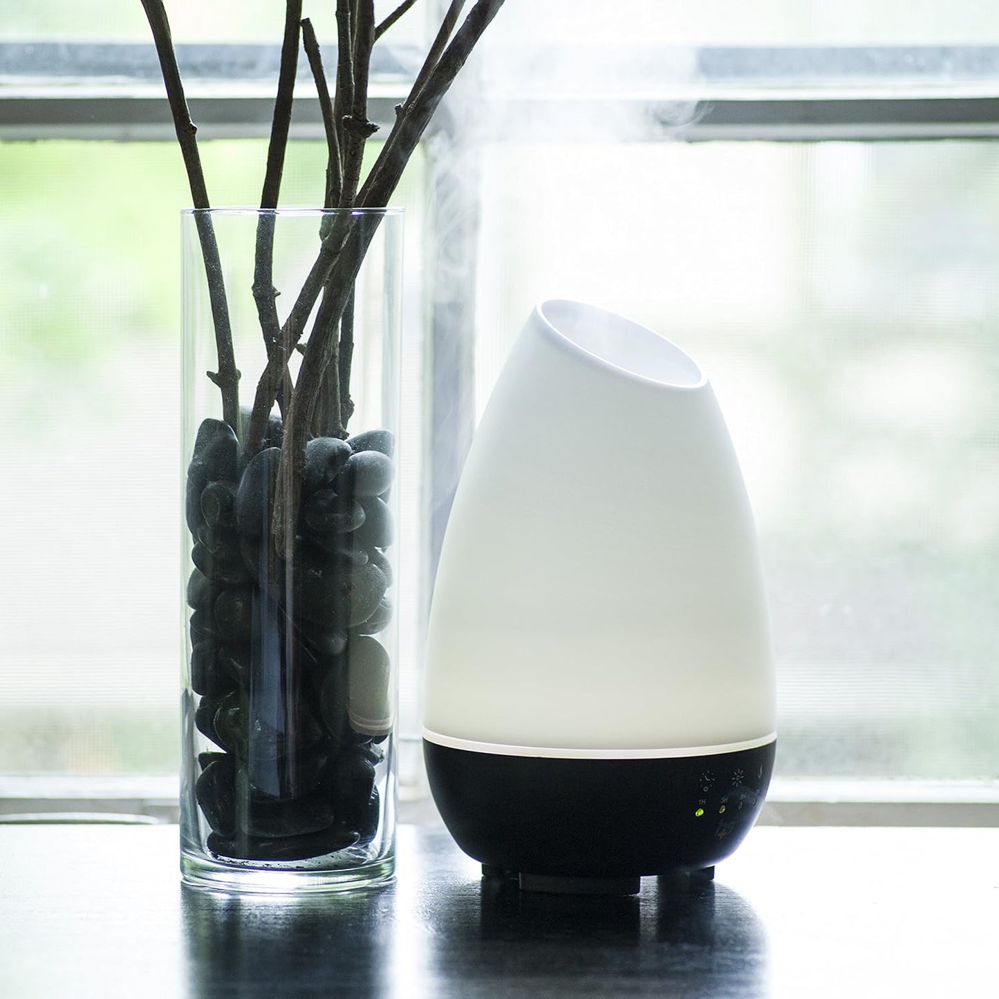 HealthSmart 500ML Essential Oil Diffuser for Large Rooms, Cool Mist Hu