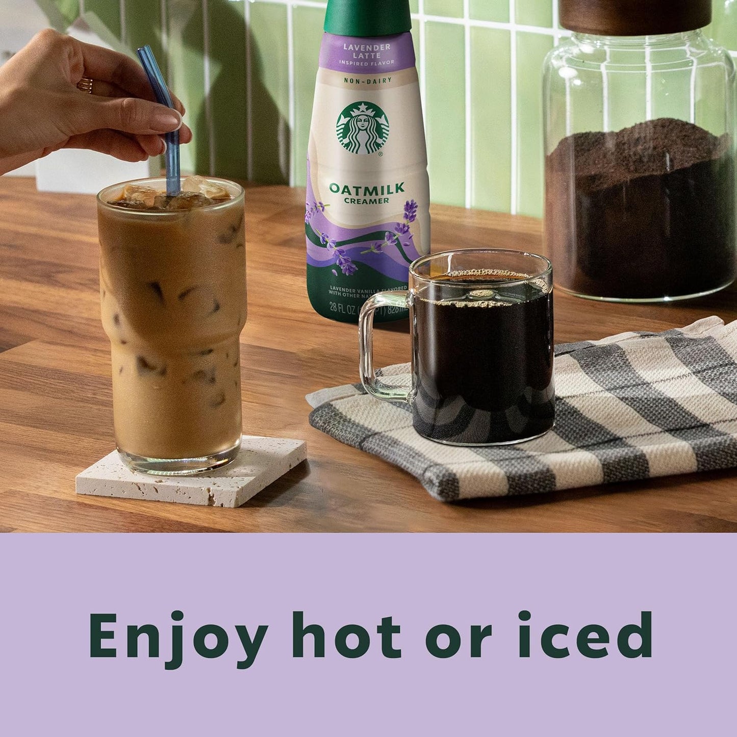 Starbucks K-Cup Coffee Pods, Flavored Hot or Iced Coffee, Vanilla Lavender, 22 Keurig Pods