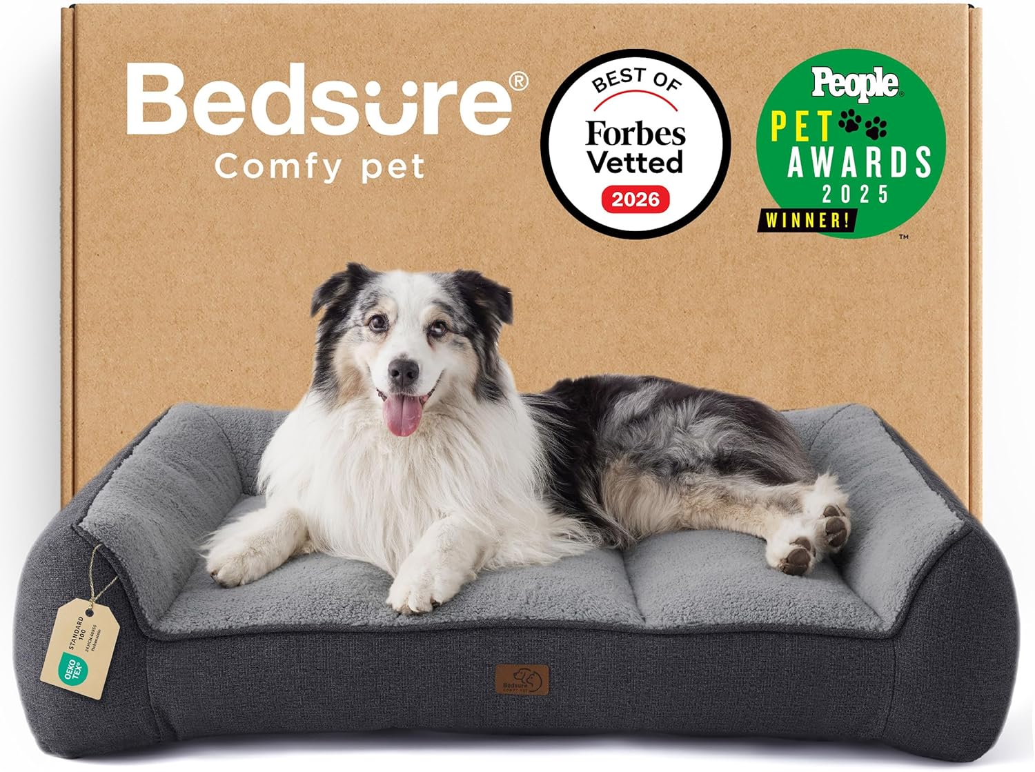 Bedsure SupportMax™ XL Orthopedic Dog Beds Large Sized Dog - As Seen o