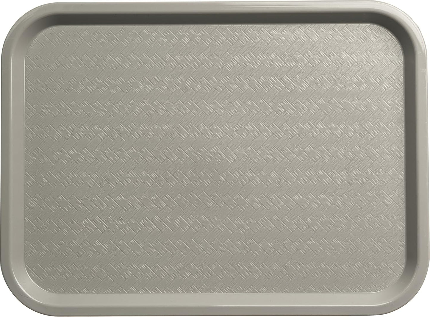 Carlisle FoodService Products CT121623 Café Standard Cafeteria / Fast Food Tray, 12" x 16", Gray
