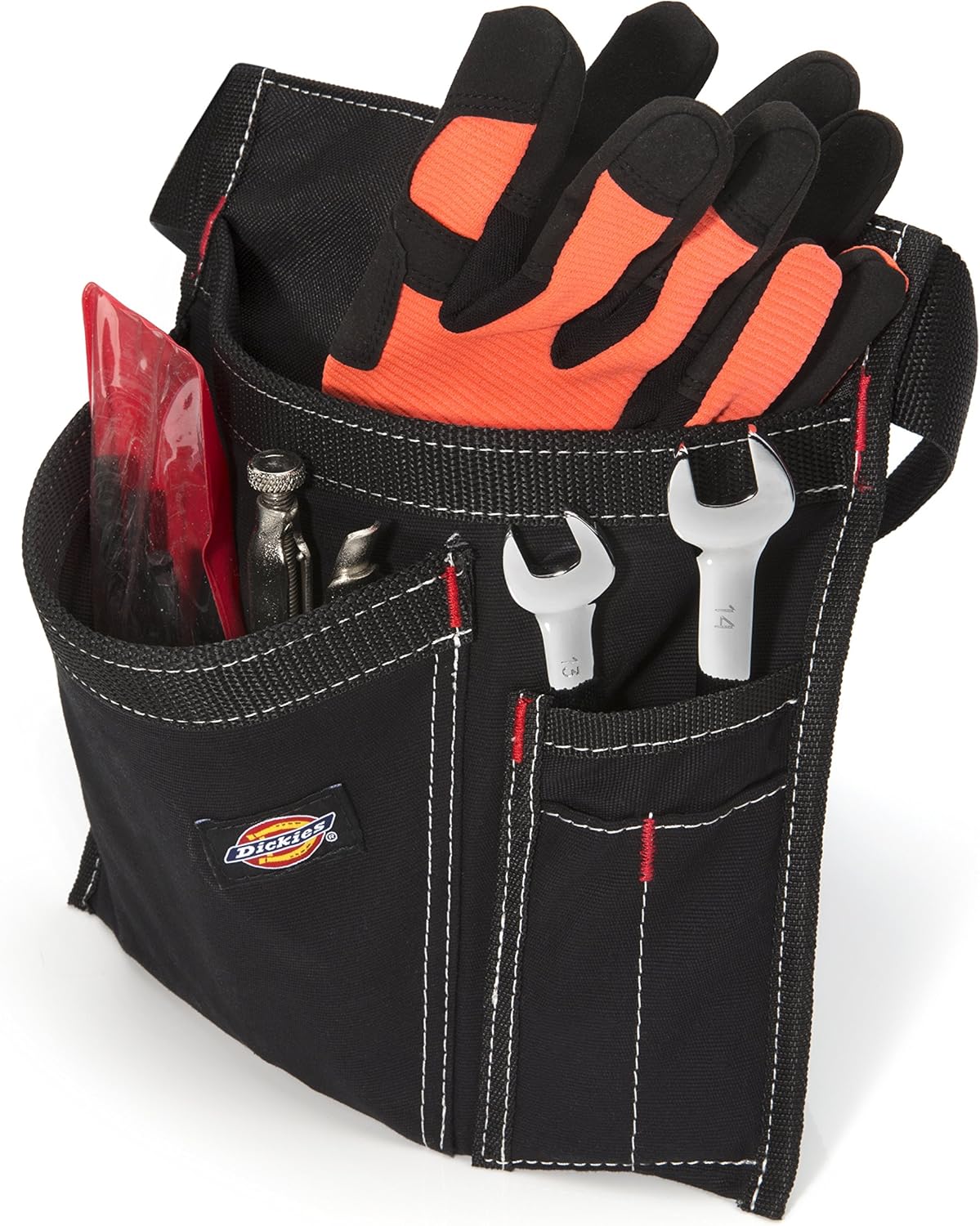 Dickies 5-Pocket Single Side Tool Belt Pouch/Work Apron, Durable Canva