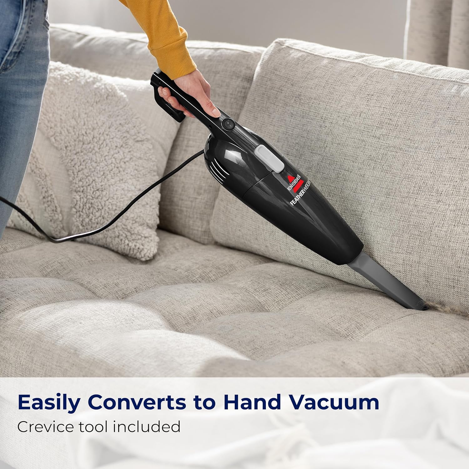 Bissell Featherweight Stick Lightweight Bagless Vacuum with Crevice To