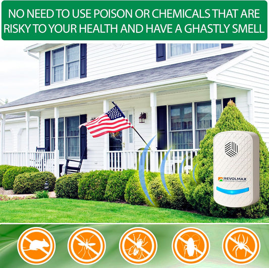 RX-78, Ultrasonic Pest Control Repeller - Electronic & Ultrasound, Ind