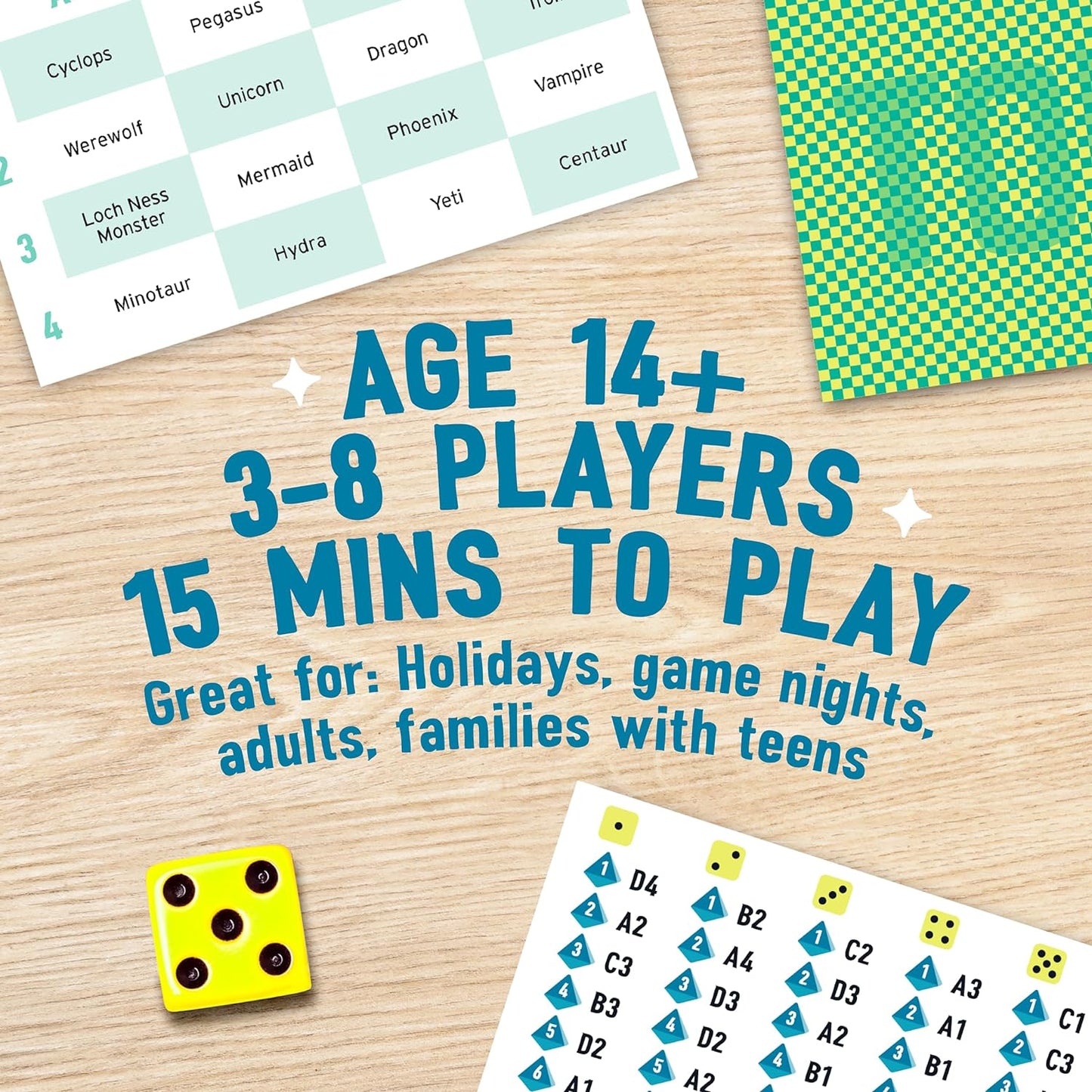 The Chameleon: Award-Winning Bluffing Board Game for Family, Adults & 