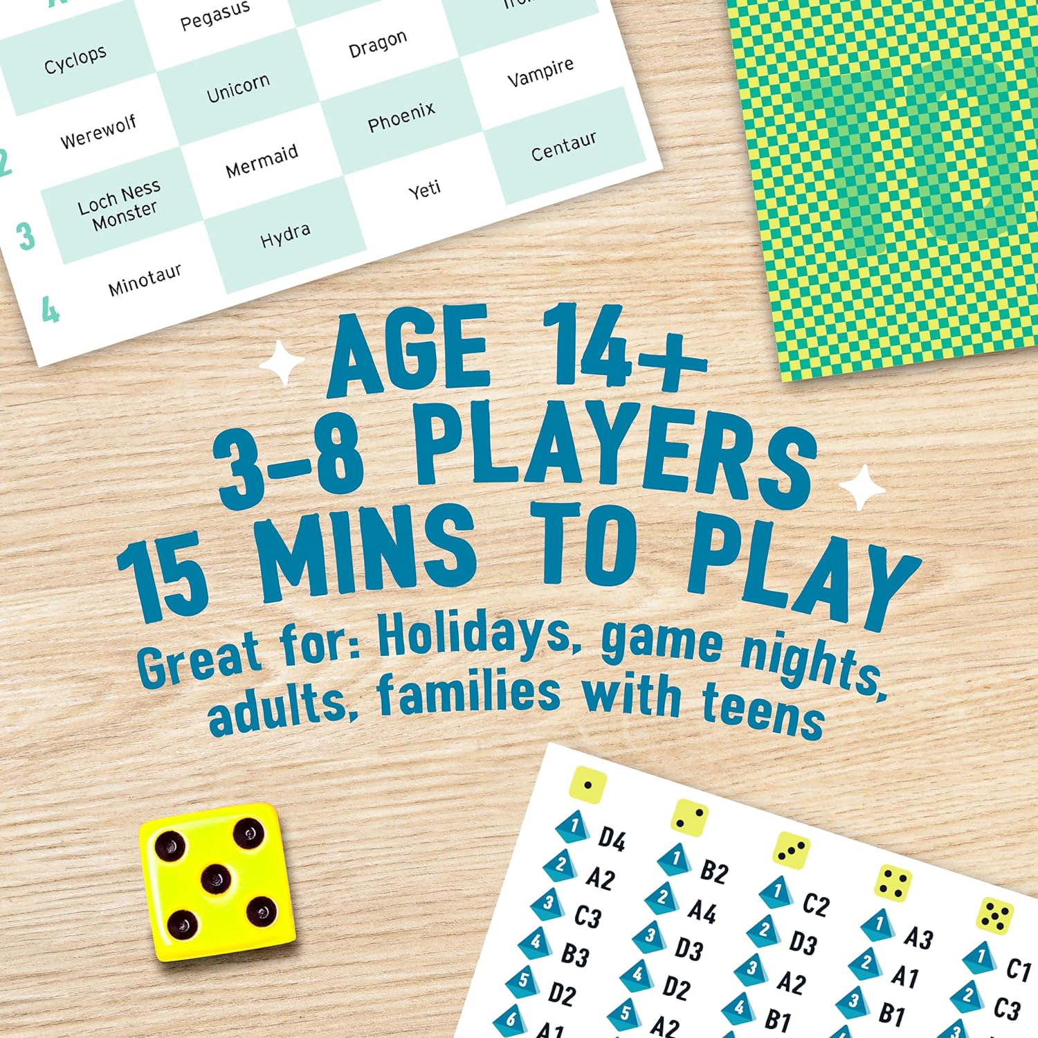 The Chameleon: Award-Winning Bluffing Board Game for Family, Adults & 