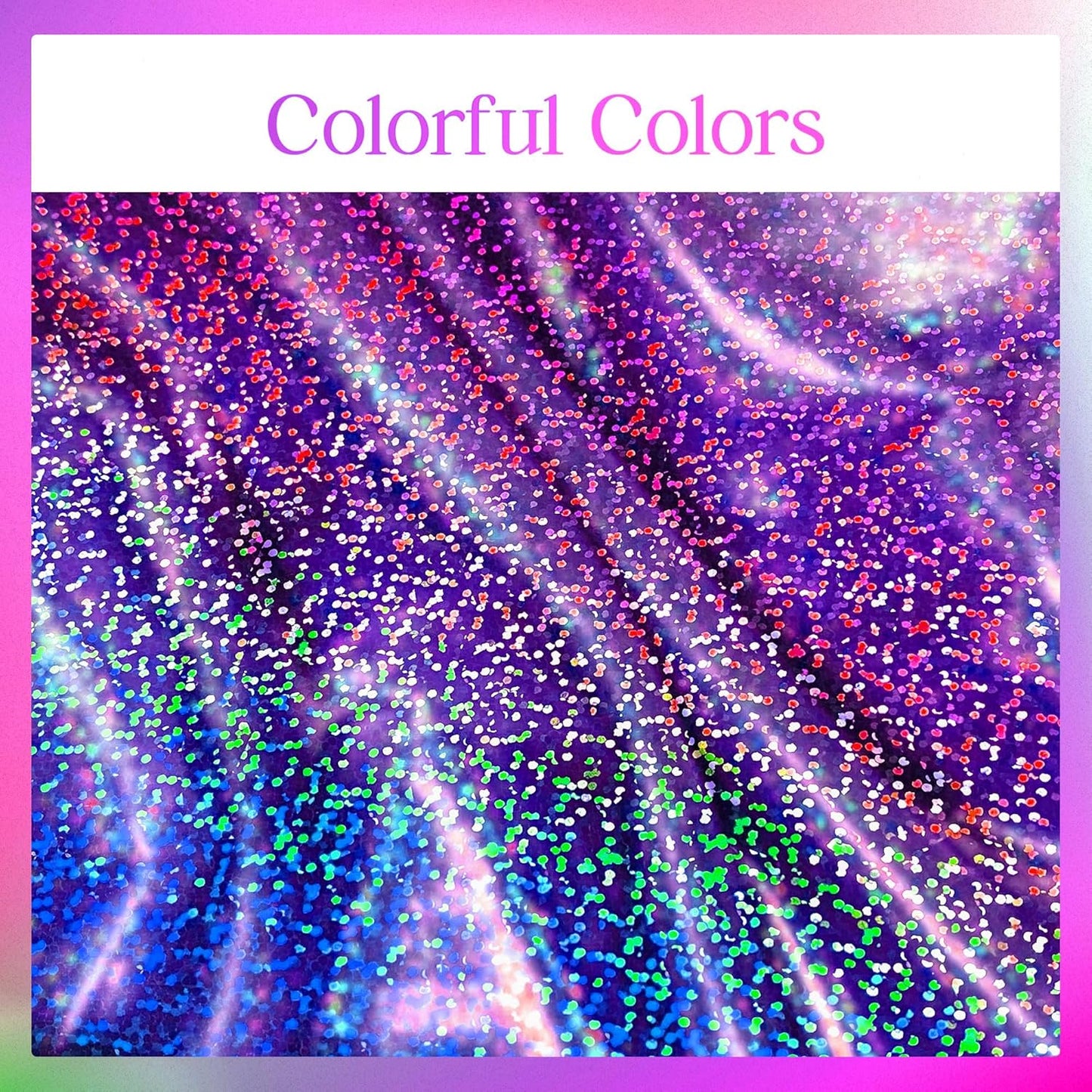 Sparkling Holographic Laser Tablecloth - Shimmering, Waterproof, Easy to Clean - Ideal for Bachelorette, Birthday, Wedding, and Anniversary Party Decorations (Purple, 1)