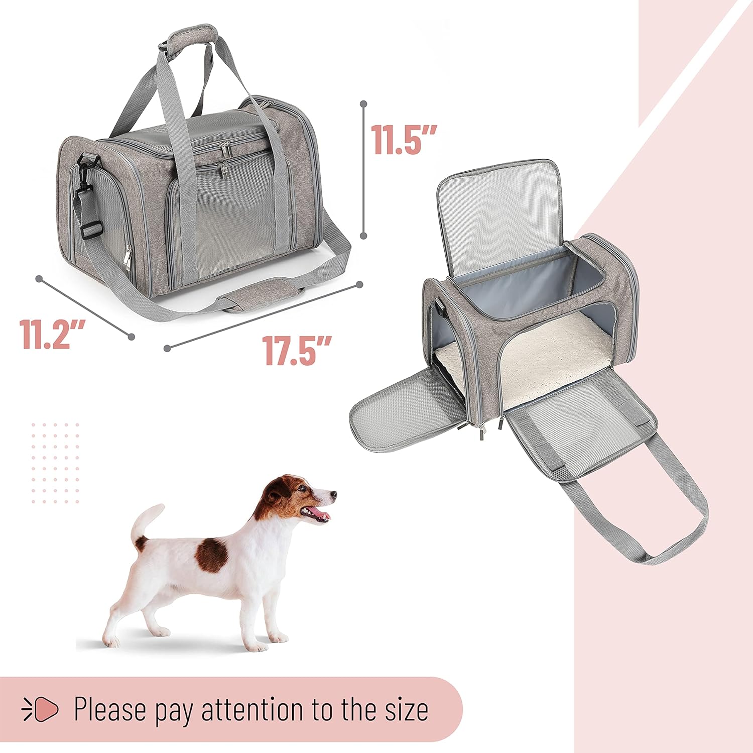 Mr. Pen- Pet Carrier, Cat Carrier, Dog Carrier, Cat Bag Carrier, Cat T